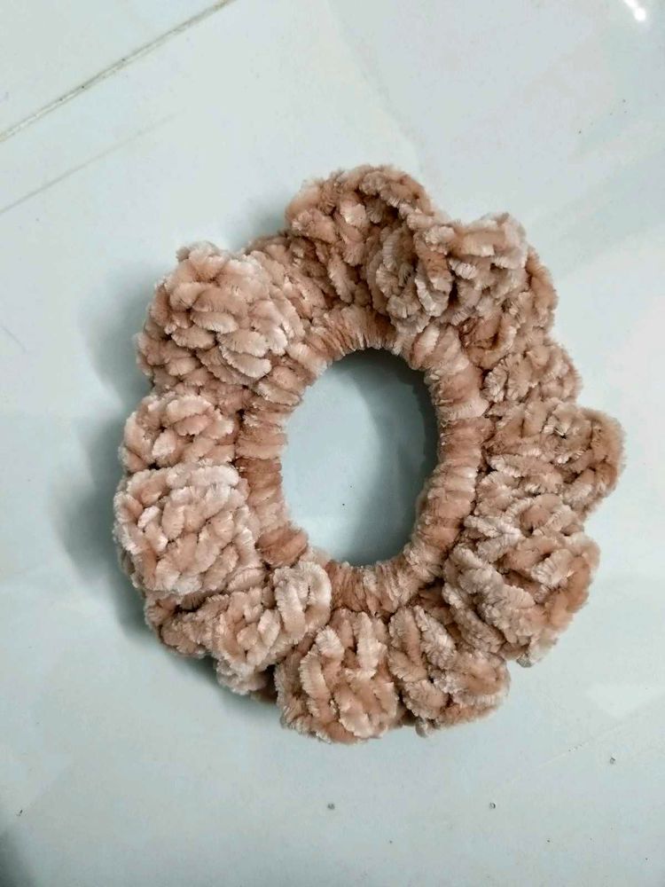 Handmade Scrunchies Pack Of 03
