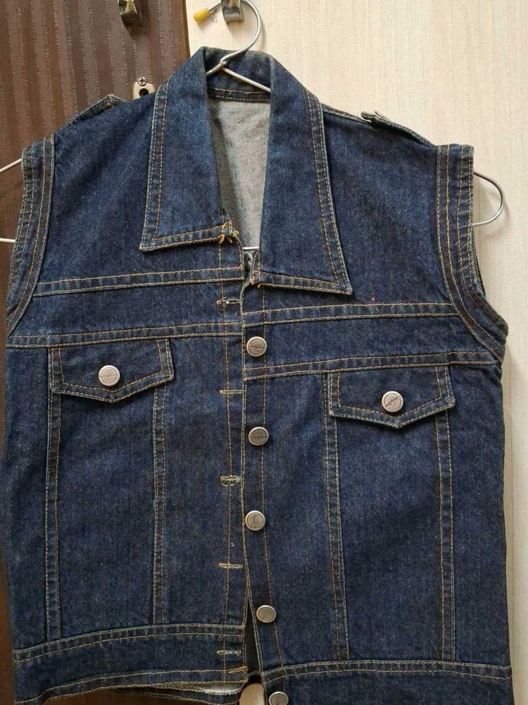 Stylish Denim Vest