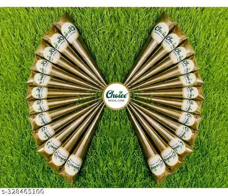 Choice Bridal Henna Cones - 24Pack