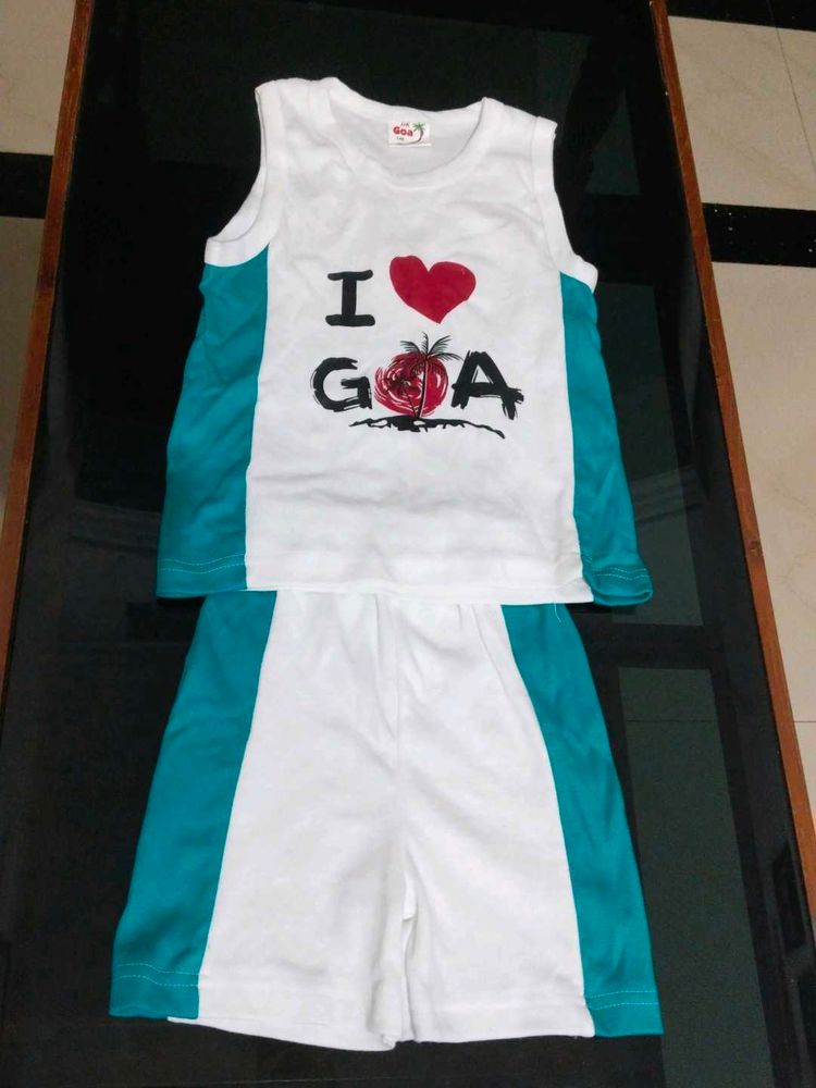 I Love Goa Kids Outfit