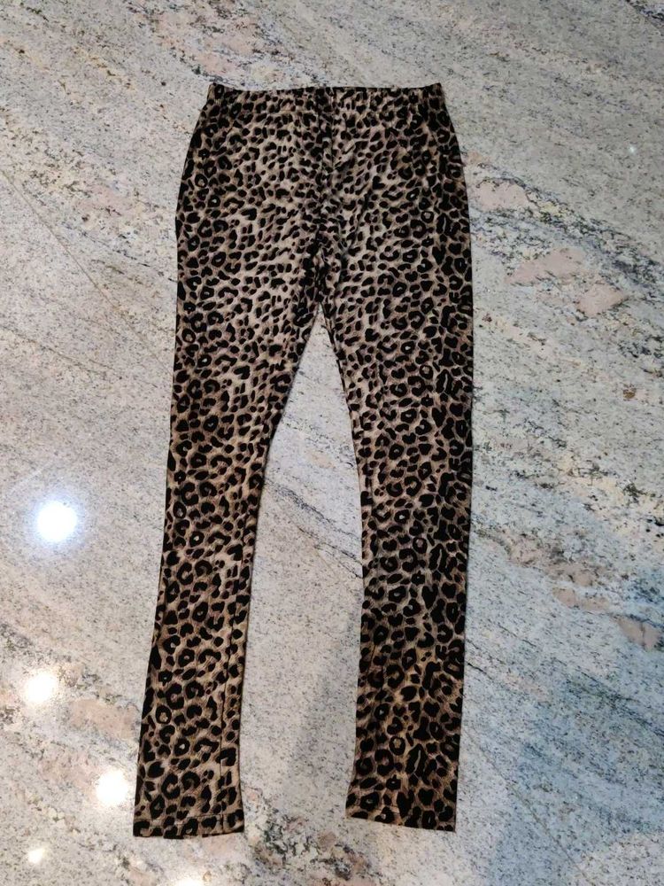 Leopard Print Pants