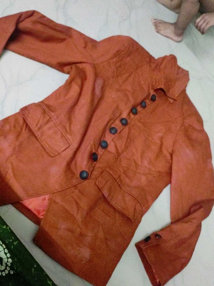 Vintage Style Orange Jacket