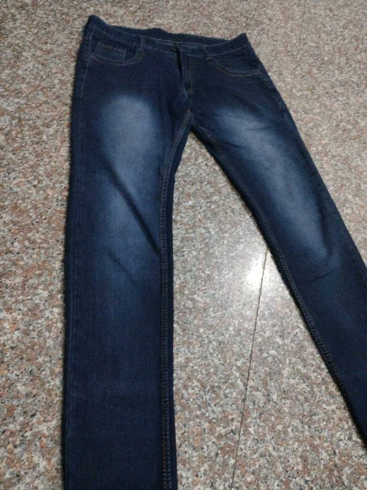Dark Wash Denim Jeans