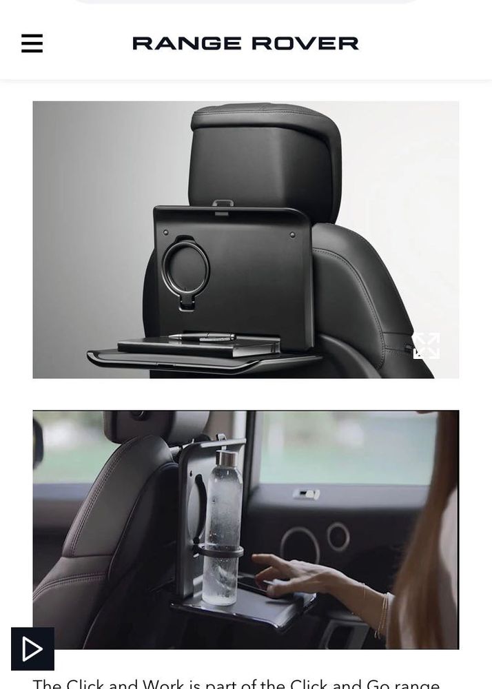 Range Rover Click &amp; Go