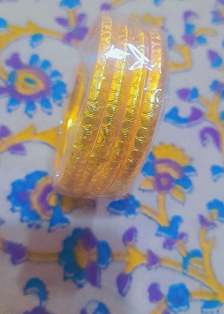 Gold Plated Bangle Set