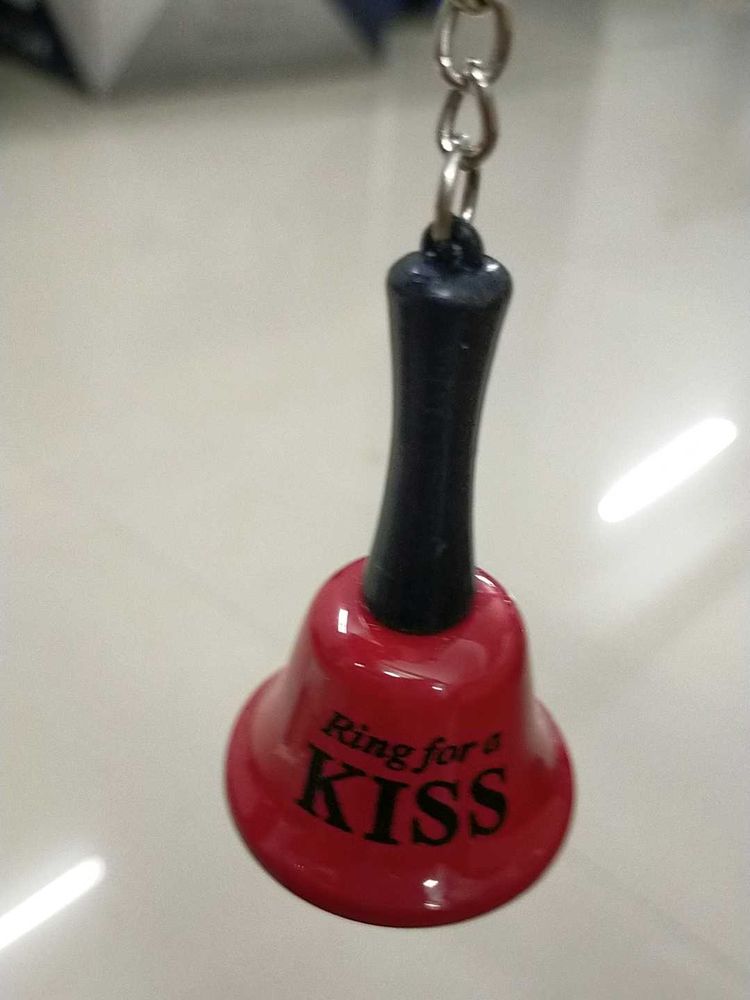 Ring for a Kiss Bell Keychain