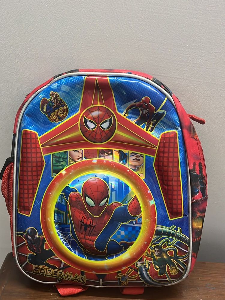 Kids Spider-Man Backpack Used Lightly