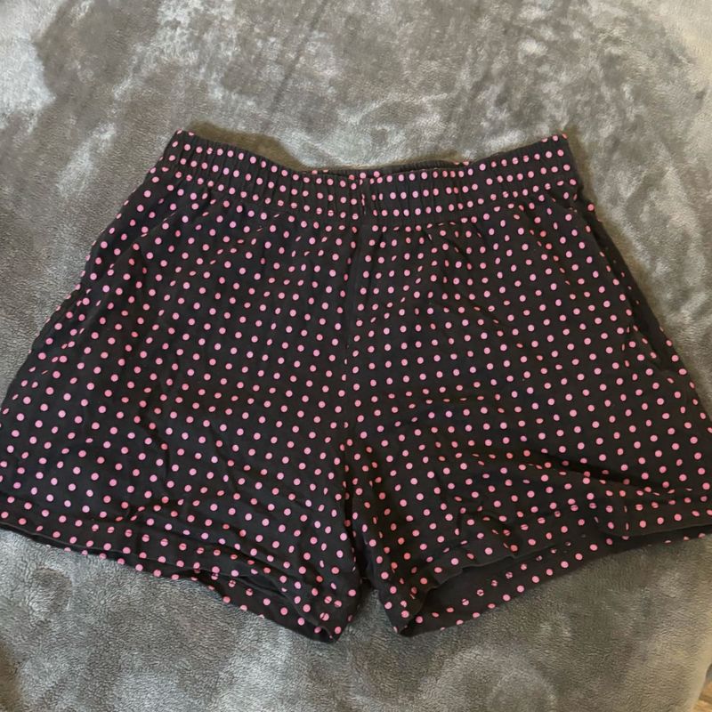 Pink Polka Dot Shorts