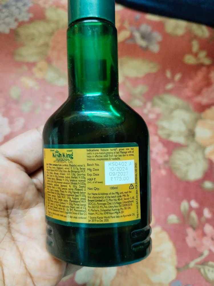 Kesh King Ayurvedic Oil