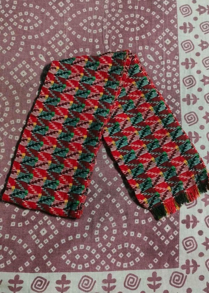 Nepali Dhaka pure cotton muffler anda scarf