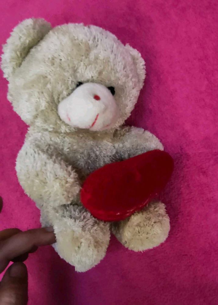 Cute Teddy Bear with Heart