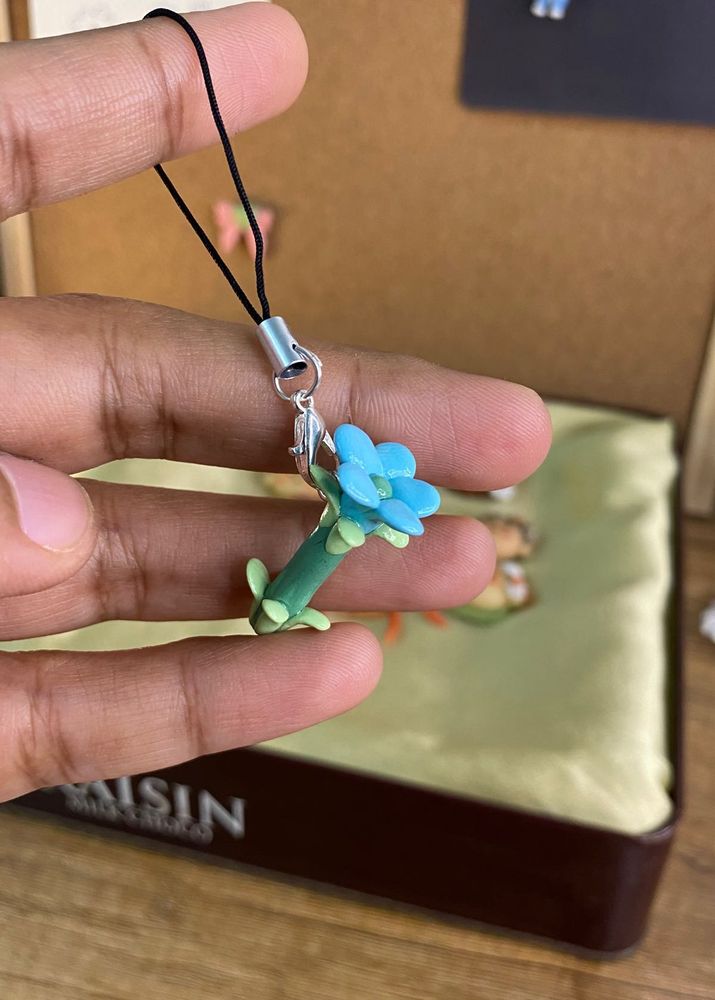Flower Phone Charm