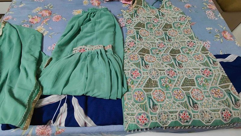 Embroidered Kurta Set