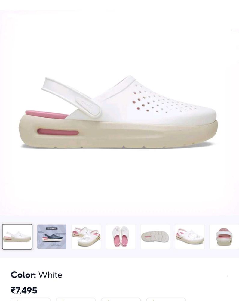 SUPER SALE Crocs White
