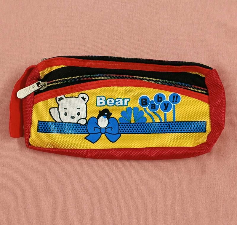 Vintage Bear Baby Pencil Case