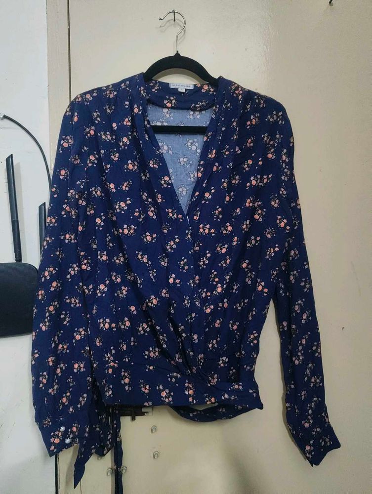 Floral Wrapup Top