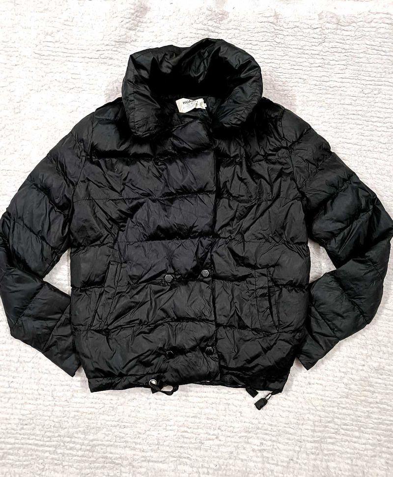 Black Puffer Jacket For Women
