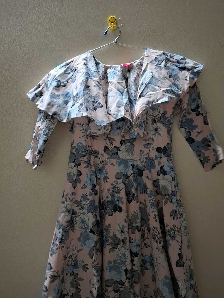 Floral Ruffle Dress