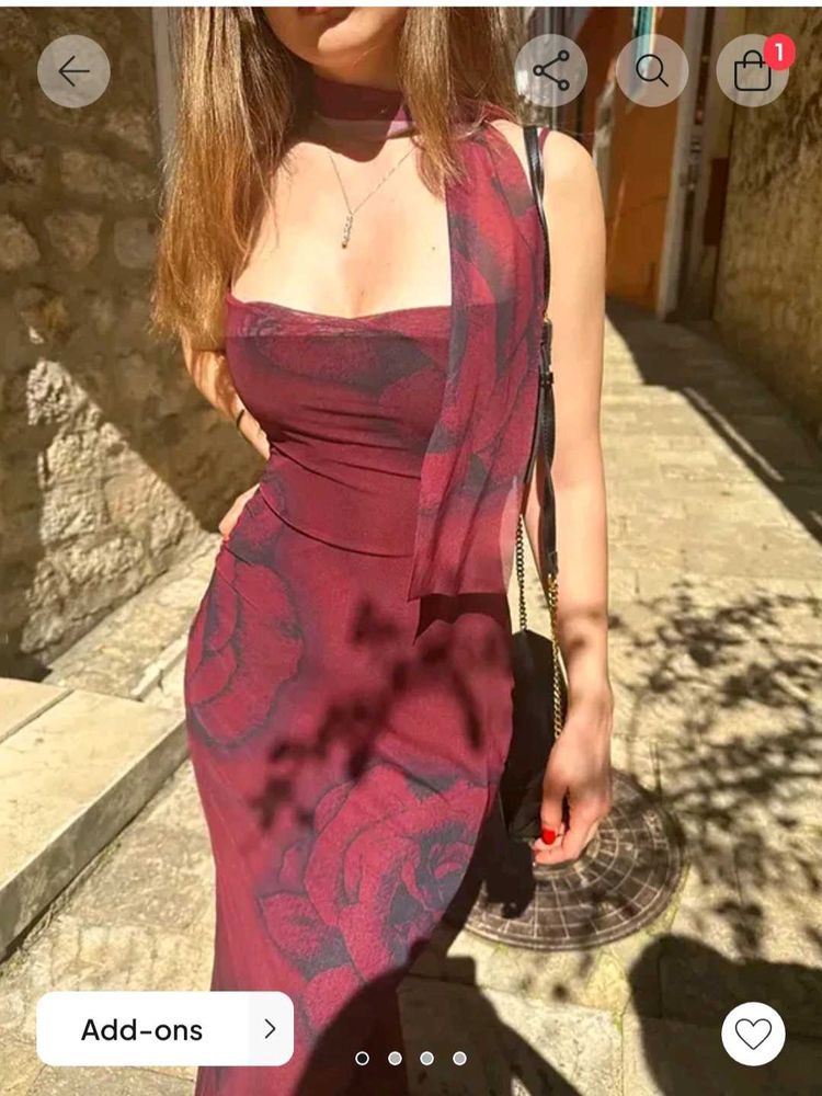 Floral Bodycon Dress 💌