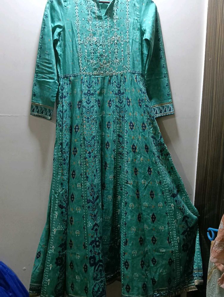A line kurta