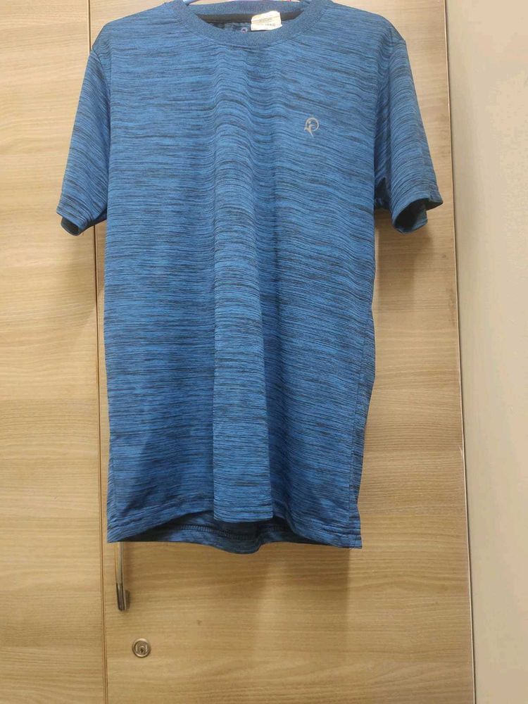 Blue Heathered T-Shirt