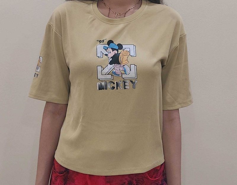 Cute Mickey Mouse Graphic Tee