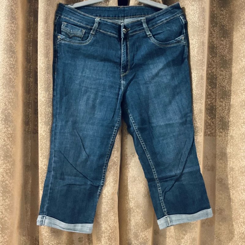 KRAUS - Blue Denim Capris