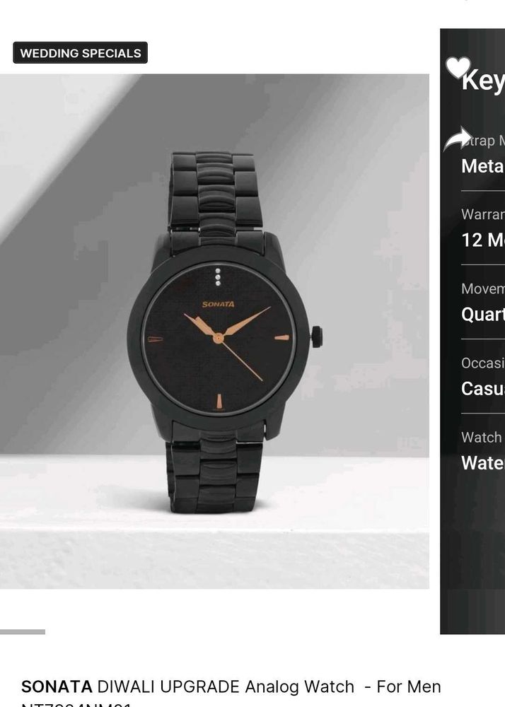 SONATA DIWALI UPGRADE Analog Watch - For Men