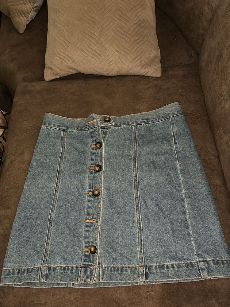 Denim Skirt