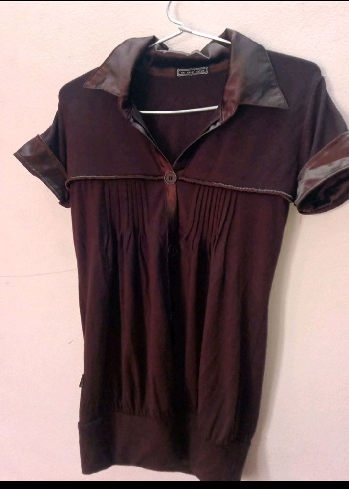 BOGO OFFER Coffee Brown Stylish Top