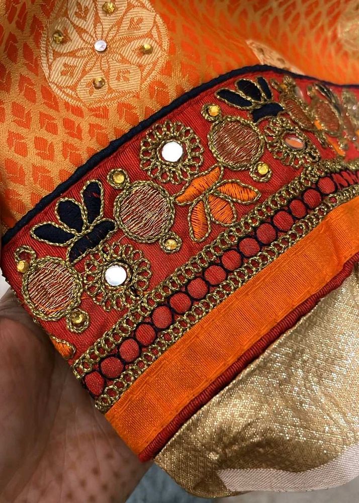 Embroidered Saree