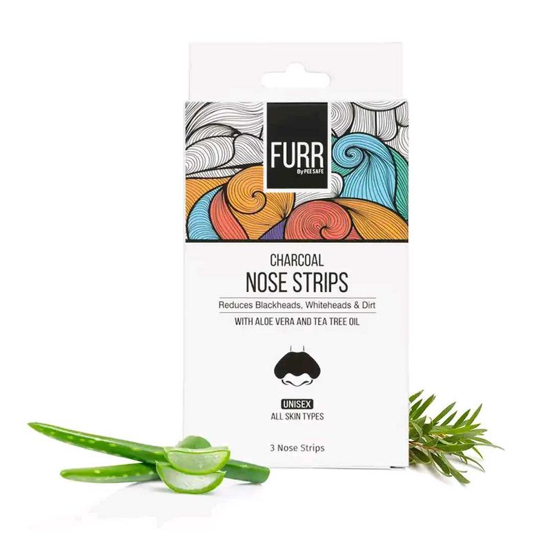 Set of 2 FURR Charcoal Nose Strips