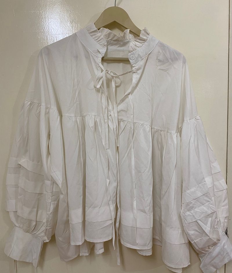 White Tie Top