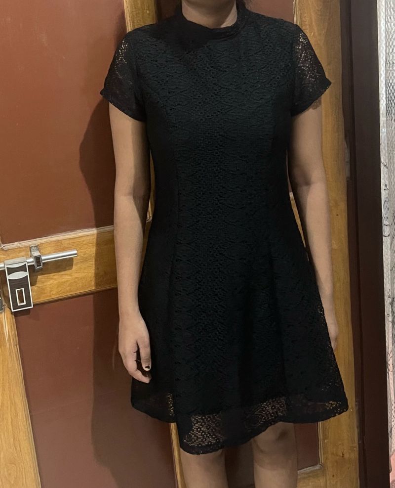 Little Black Lace Dress