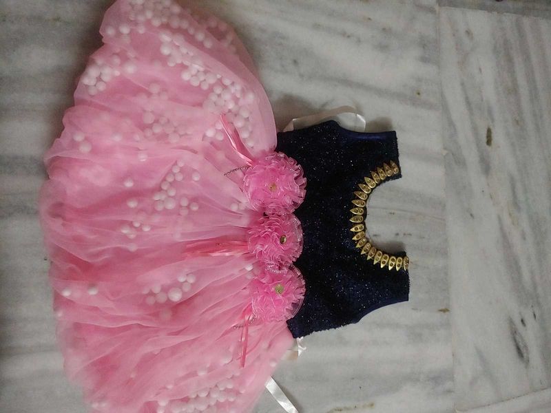Pink Tulle Party Dress