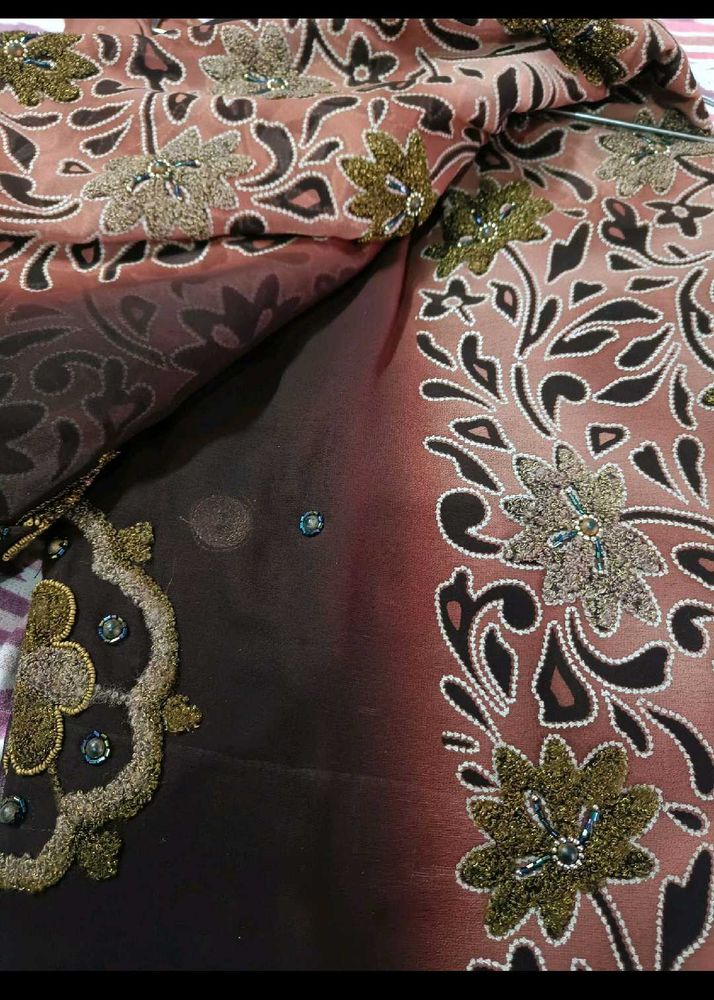 Girlish Look Saree