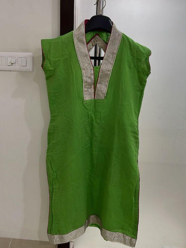 Green Kurta