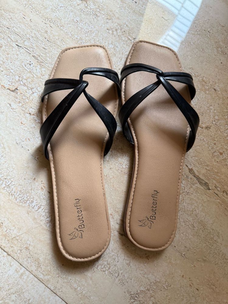 Beige Sandals