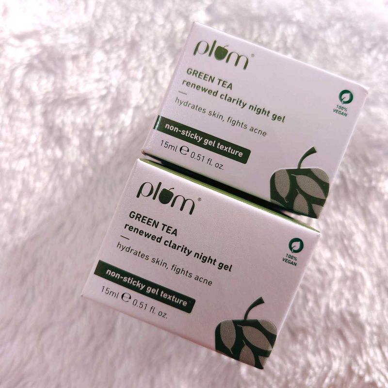 Plum Green Tea Renewed Clarity Night Gel Mini | Hy