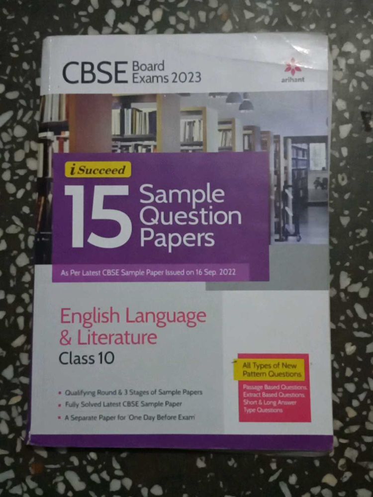 Class 10th English Sample Paper