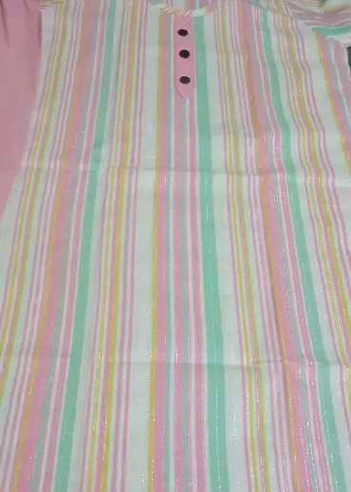 Striped Kurta &amp; Pant Set