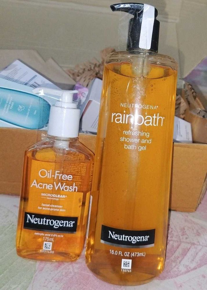 Neutrogena Acne Wash &amp; Bath Gel