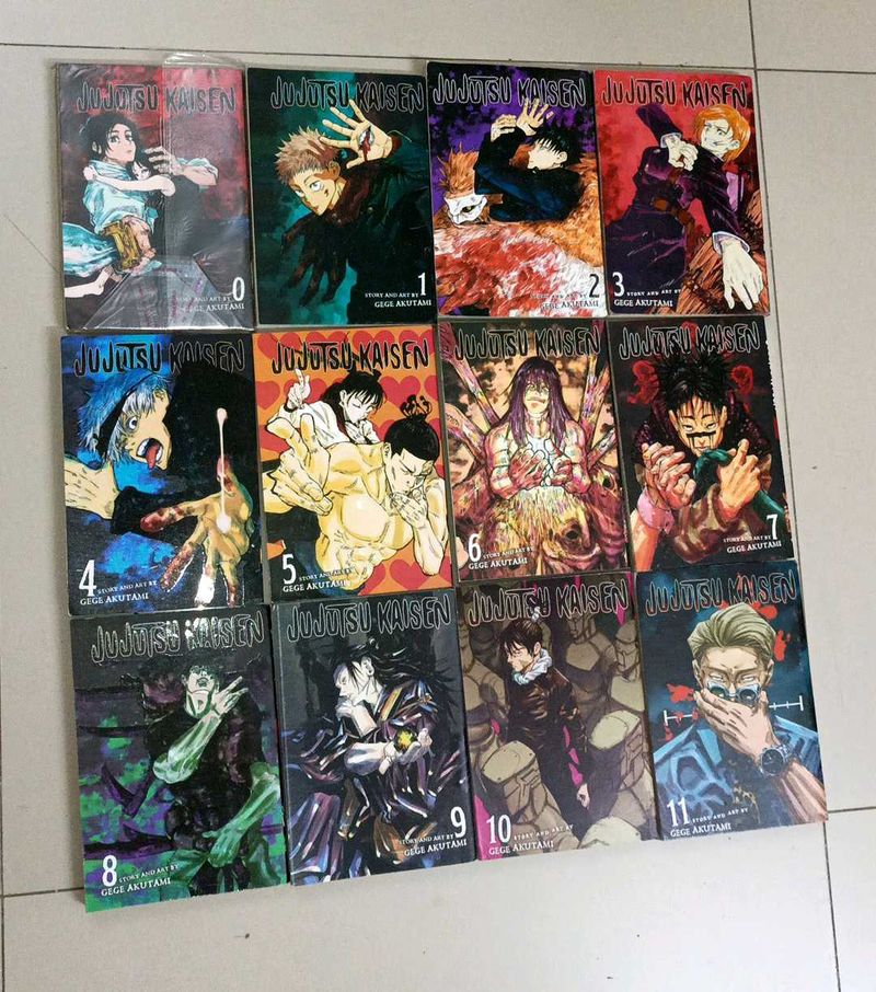 Jujutsu kaisen manga set 0-11