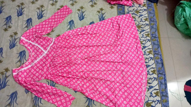 Frock With Palaza Paint