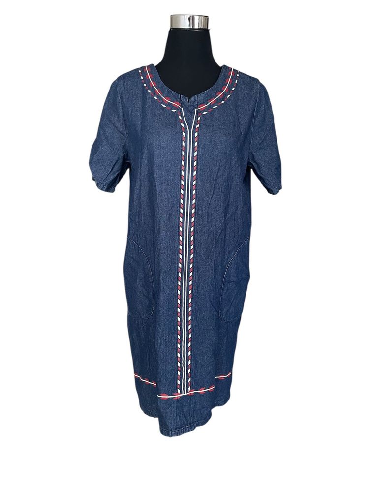 New Soft Denim Dress