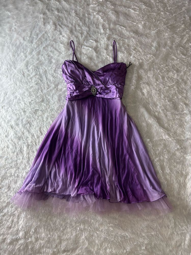 Purple Party Dress