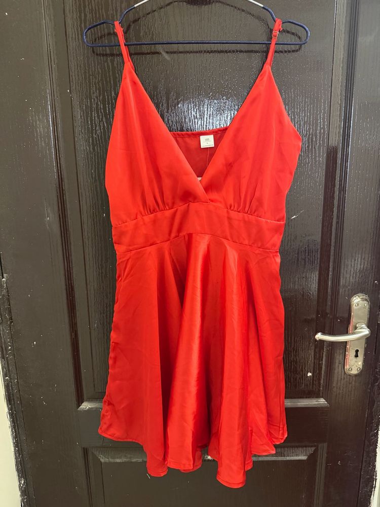 Red Slip Dress