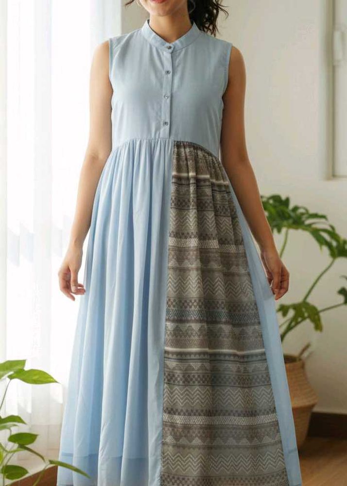 Ethnic Sleeveless Dress