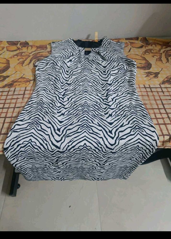 Zebra Print Dress