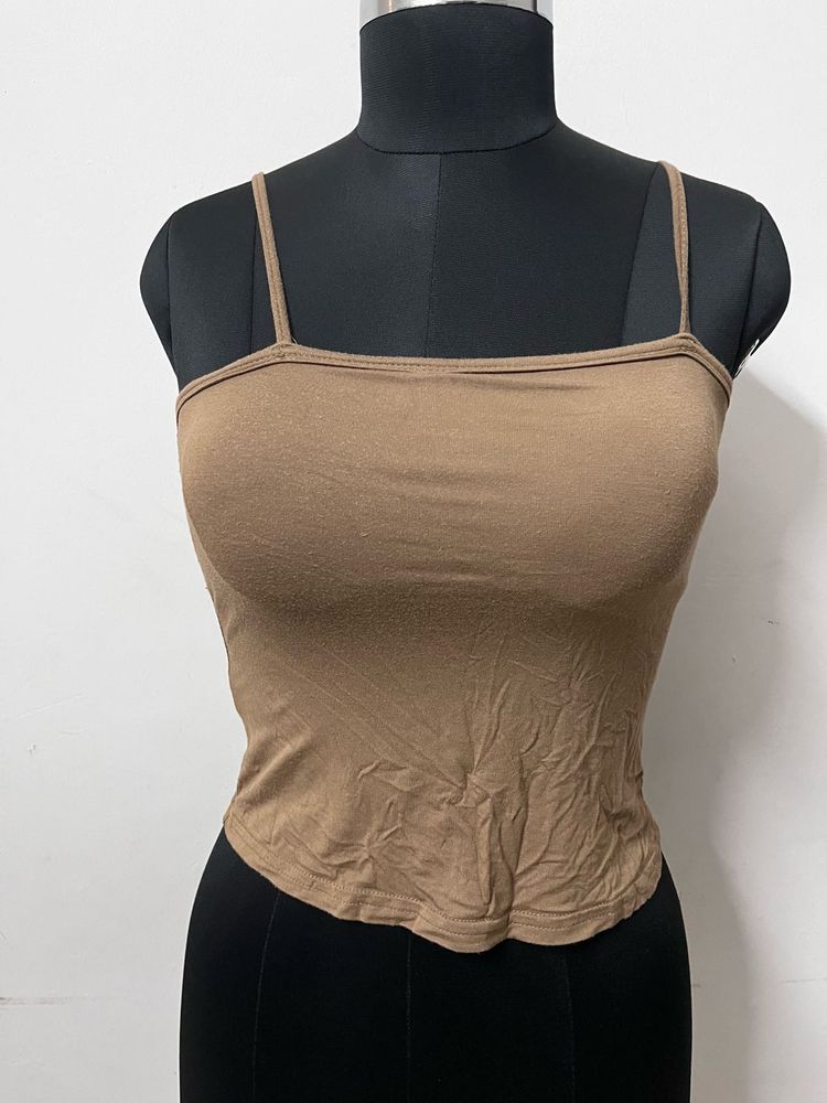 Strappy Top With Cups Attached